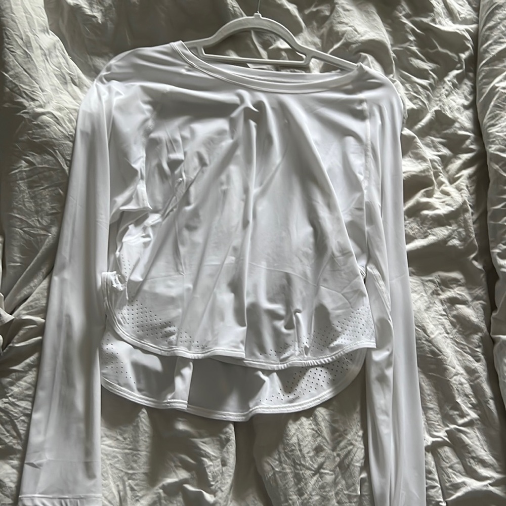 White Lululemon Longsleeve